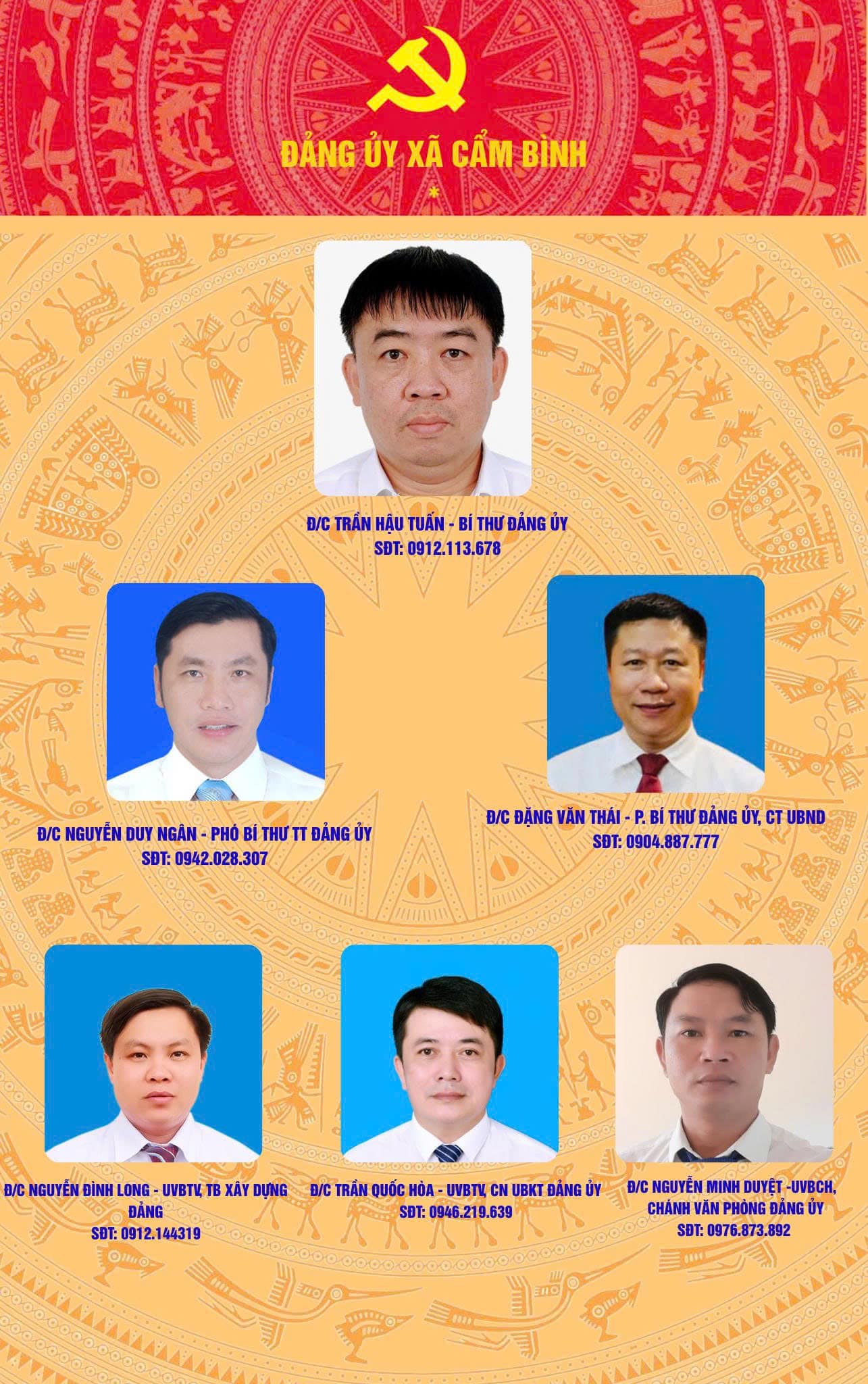Thông tin về lãnh đạo
