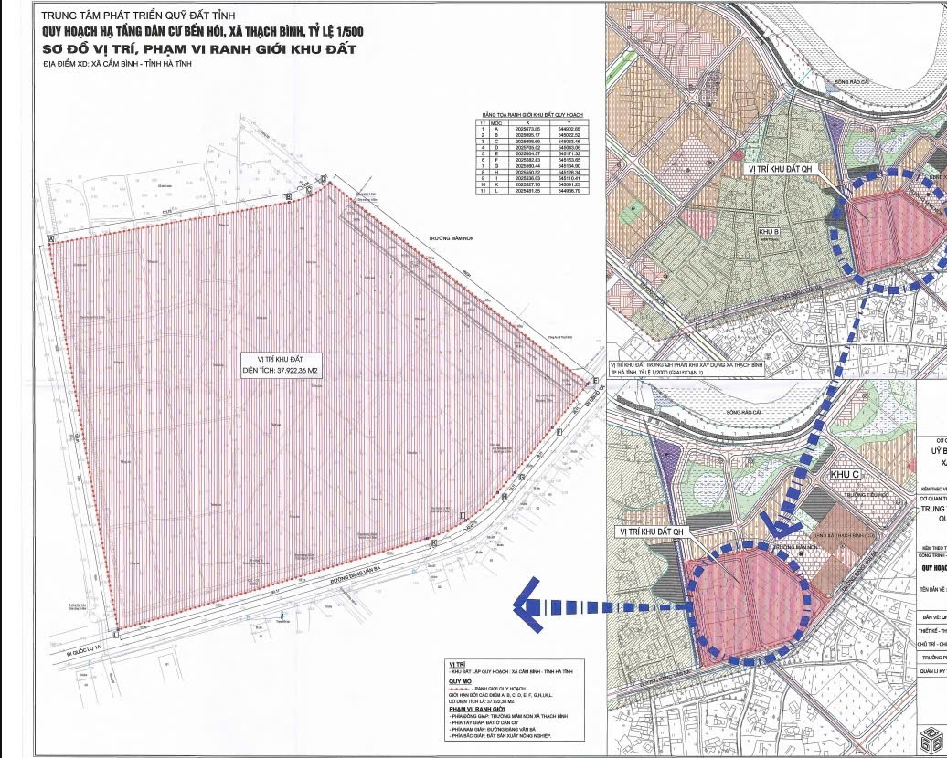 ỦY BAN NHÂN DÂN XÃ CẨM BÌNH QUY HOẠCH HẠ TẦNG DÂN CƯ BẾN HÓI
