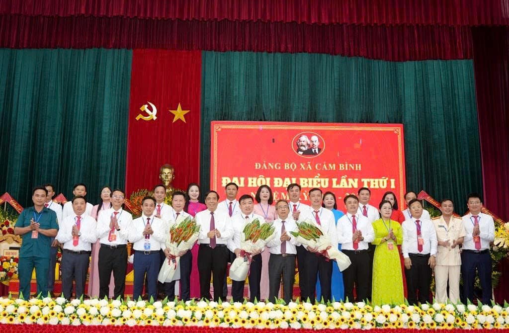 ĐẠI HỘI ĐẢNG BỘ XÃ CẨM BÌNH NHIỆM KỲ 2025-2030