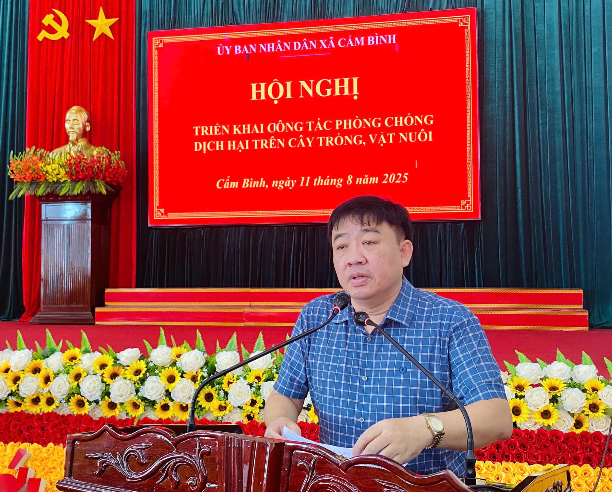 HỘI NGHỊ TRIỂN KHAI CÔNG TÁC PHÒNG, TRỪ DỊCH HẠI TRÊN CÂY TRỒNG VẬT NUÔI