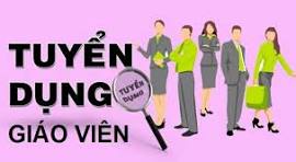 TUYỂN DỤNG GIÁO VIÊN CÁC TRƯỜNG MẦM NON, TIỂU HỌC, THCS, THPT, TT GDNN-GDTX NĂM 2025