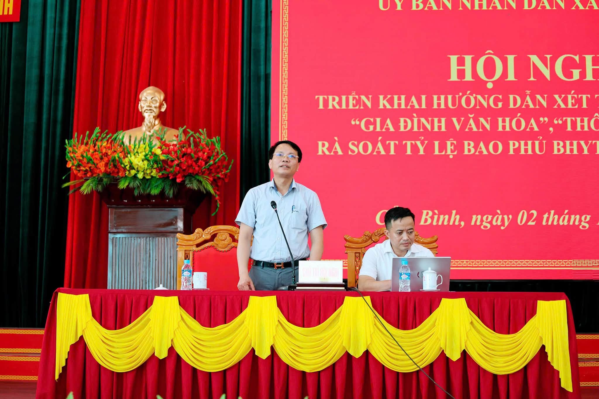 Cẩm bình triển khai xét tặng Danh hiệu " Gia đình văn hóa", " Thôn Văn hóa" năm 2026
