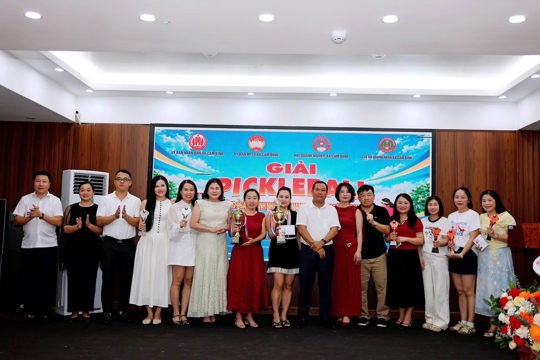Xã Cẩm Bình Bế mạc giải PICKLEBALL Chào mừng ngày Doanh nhân Việt Nam và ngày Phụ nữ Việt Nam năm 2026 