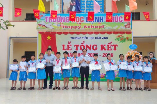 Tổng kết năm học 2025-2026 tại các trường học trên địa bàn xã Cẩm Bình
