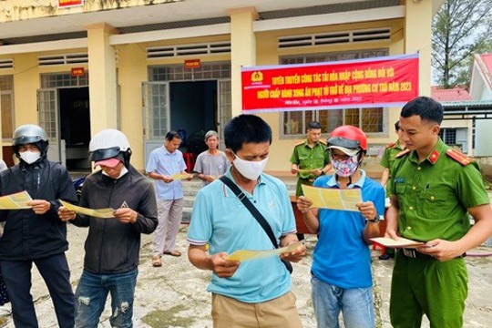 UBND xã Cẩm Bình báo cáo đề án  “Nâng cao hiệu lực quản lý về Thi hành án hình sự và táihòa nhập cộng đồng cho người chấp hành xong án phạt tù trên địa bàn xã Cẩm Bình”