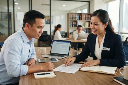 UBND xã Cẩm Bình công bố mạng lưới tư vấn viên pháp luật 