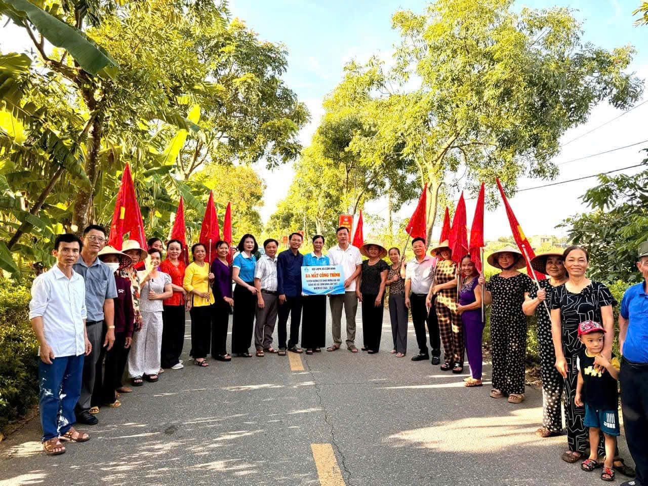 KHÍ THẾ RỘN RÀNG – SẴN SÀNG CHO ĐẠI HỘI ĐẠI BIỂU ĐẢNG BỘ XÃ CẨM BÌNH LẦN THỨ I, TIẾN TỚI ĐẠI HỘI ĐẢNG CÁC CẤP NHIỆM KỲ 2025 – 2030❤️❤️ 